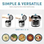 Aroma® 20-Cup Programmable Rice & Grain Cooker and Multi-Cooker