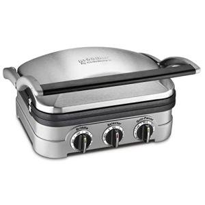 Cuisinart Panini Press, Sandwich Maker, Griddler (5-in-1)