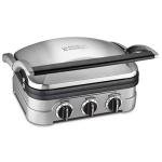 Cuisinart Panini Press, Sandwich Maker, Griddler (5-in-1)
