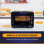 Baumann Living 52L Steam Oven Airfryer