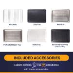 Baumann Living 52L Steam Oven Airfryer