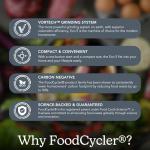 FoodCycler Eco 5 - Electric Food Waste Recycler