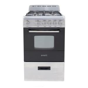 Avanti 20" Black Gas Range GR2013CSS