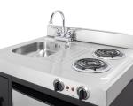 Summit 30" All-In-One Kitchenette with Refrigerator, Cooktop, Sink