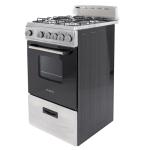 Avanti 20" Black Gas Range GR2013CSS