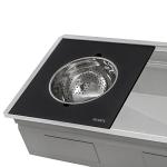 Ruvati 33" Undermount Two-Tiered Kitchen Sink