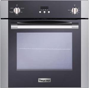 Magic Chef 24-Inch Electric Wall Oven, Stainless Steel