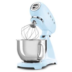 Smeg Retro Stand Mixer in Pastel Blue