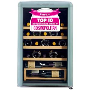 Classic Retro Electric Wine Cooler for 28 Bottles