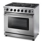 THOR Kitchen 36-Inch Stainless Steel Gas Range