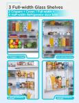 BLACK+DECKER 16.4 Cu. Ft. Top Mount Refrigerator