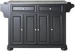 Crosley Alexandria Rolling Kitchen Island with Granite Top
