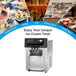 Festisoul Heavy-Duty Soft Serve Ice Cream Maker