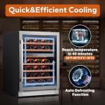 Ca'Lefort 24-Inch Dual Zone Wine Cooler