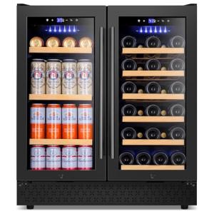 Tylza 30-Inch Dual Zone Wine and Beverage Cooler