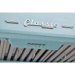 Classic Retro Electric Range Hood with LED Lights