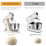 8.4QT Heavy-Duty Stand Mixer with Stainless Steel Bowl
