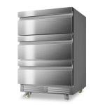 Velieta 61 cm Outdoor Stainless Steel Beverage Cooler