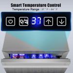 Velieta 61 cm Outdoor Stainless Steel Beverage Cooler