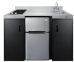 Summit 54" All-In-One Kitchenette with Refrigerator