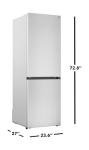 Sharp 24-Inch Bottom-Freezer Counter-Depth Refrigerator