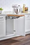Heavy Duty Appliance Lift with Maple Soft Close