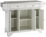LaFayette Stainless Steel Kitchen Island Countertop