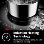 Empava 36-Inch Electric Induction Cooktop with Timer