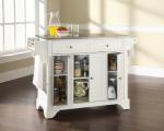 LaFayette Stainless Steel Kitchen Island Countertop