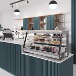 48-Inch KoolMore Bakery Display Refrigerator with Glass Front