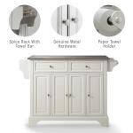 LaFayette Stainless Steel Kitchen Island Countertop