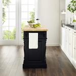 Crosley Kitchen Island with Butcher Block Top