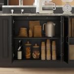 Woodtime 94.5" Kitchen Island Storage Cabinet
