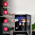 Frigidaire Freestanding Beverage Center Fridge, Black