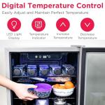 Frigidaire Freestanding Beverage Center Fridge, Black