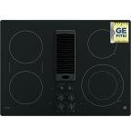 GE Profile Series Electric Cooktop, 30", Black