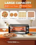 Electric Countertop Pizza Oven for Home Kitchen