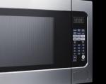 Summit 2.2 Cu Ft Stainless Steel Microwave Oven