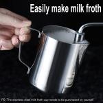 Electric Cappuccino Coffee Maker with Milk Frother