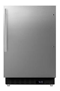 Summit 20" Built-In All-Refrigerator with Adjustable Thermostat
