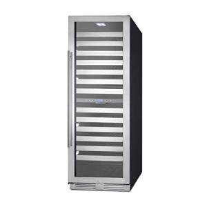Summit 24" Dual Zone Wine Cellar with Glass Door