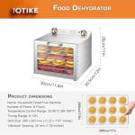 8-Layer Stainless Steel Freeze Dryer for Fruits & Jerky