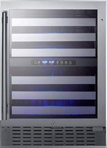 Summit 24" Dual Zone Built-In Wine Cellar