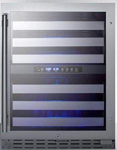 Summit 24" Built-In Wine Cellar with Digital Control