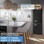 Unique Appliances 12 cu ft Black Refrigerator