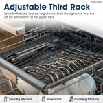 Sharp 24-inch Quiet Stainless Steel Dishwasher