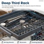 Sharp 42 dBA Stainless Smart Built-in Dishwasher