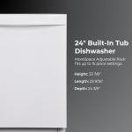 Kenmore 24" UltraWash Plus Built-In Dishwasher