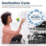 Sharp 24-inch Stainless Steel Dishwasher with Third Rack