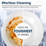 Sharp 24-inch Quiet Stainless Steel Dishwasher